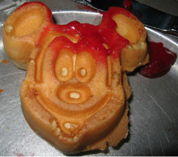 Mickey waffles